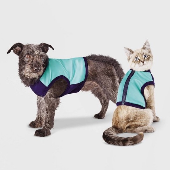 Boots & Barkley Dog Boots Barkley Cooling Dog And Cat Vest Blue Xs